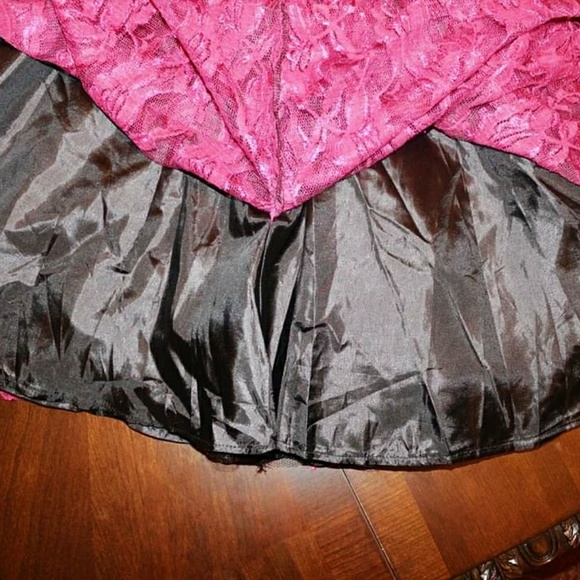 (New) Pink Laced Floral Dress by To Love Kuvaa - Picture 4 of 6